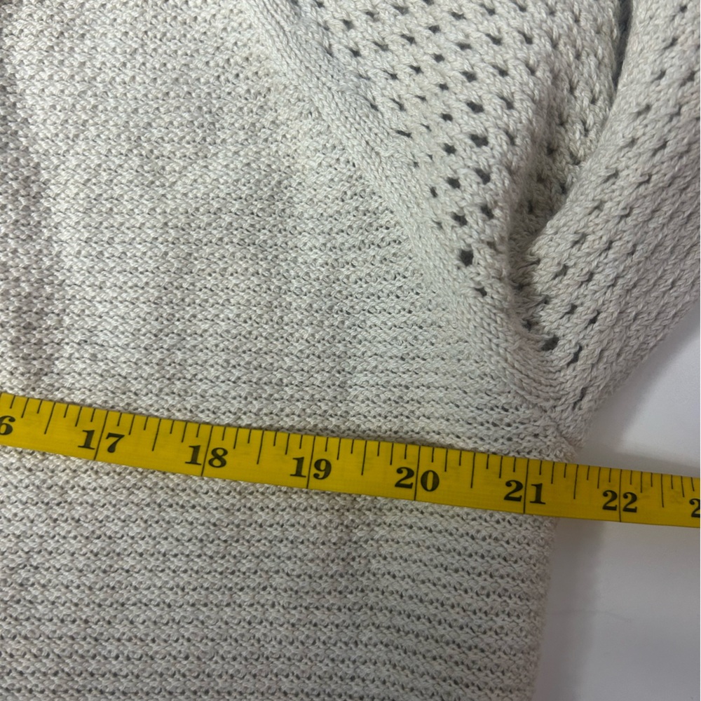 NIC + ZOE COTTON MESH ZIPPED UP CARDIGAN
(Size large) - Picture 11 of 11